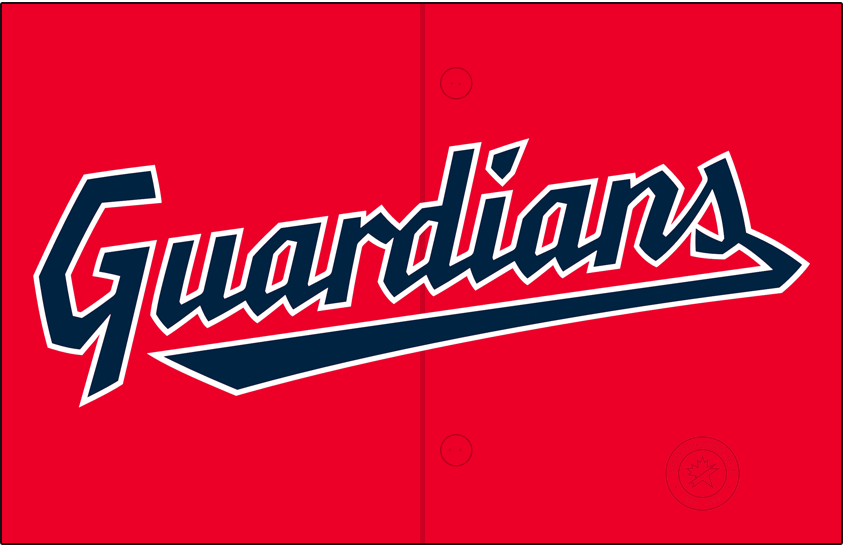 Cleveland Guardians 2022-Pres Jersey Logo v4 iron on transfers for fabric
